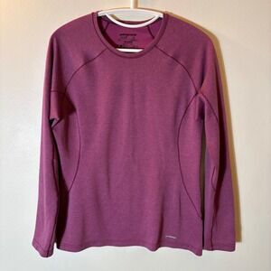 Patagonia Capilene 3 Midweight Base Layer Top Size Medium Berry Purple